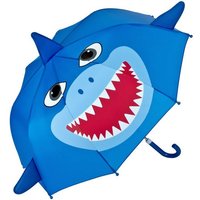 von Lilienfeld Stockregenschirm Kinderschirm Hai Shark Junge Mädchen Meer bis ca. 8 Jahre, 3D von von Lilienfeld