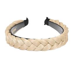 vowyore Breites geflochtenes Stirnband Hoop Mode Haarschmuck Elastisches Anti-Rutsch-Band für Frauen und Mädchen von vowyore