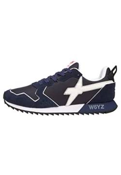 w6yz Jet-M.-Sneaker aus technischem Gewebe und Veloursleder-Blau blau 42 von w6yz