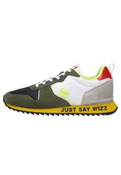 w6yz MAX M.-Sneaker aus Veloursleder und technischem Gewebe-Militär, Militärgrüne 43 von w6yz