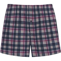 Sieh an! Herren Boxershorts blau-kariert von wäschepur men