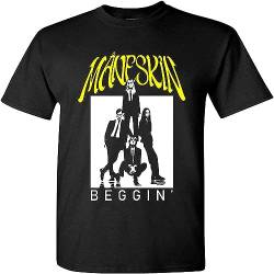 T-Shirt Shirt Man maneskin Beggin 'Gift 2021 Black T-Shirts & Hemden(Large) von wedding