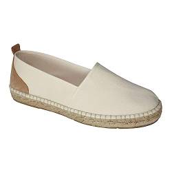 weltenmann Tarifa – Slip-on Espadrilles aus Baumwolle mit Schuhbeutel, Beach, 43, Handmade in Spain von weltenmann