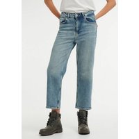 wem Mom-Jeans Stella Mom Straight fit, Hohe Bundhöhe von wem