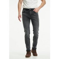 wem Tapered-fit-Jeans Oscar Tapered Fit – Mittlere Bundhöhe: Oben breiter, unten schmaler von wem