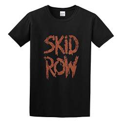 Men's Skid Row Slave to The Grind Tour 1991 Metal Rock Music Merch T-Shirt Print Tees Short Sleeve O Neck XL von wenzhi