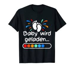 Baby loading 2024 werdende Mütter 2024 Ankündigung bald Mama T-Shirt von werdende Mama 2024 Geschenk Vorhersage Baby Wunsch