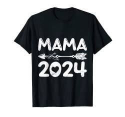 Mama 2024 werdende Mütter 2024 Baby Vorhersage Ankündigung T-Shirt von werdende Mama 2024 Geschenk Vorhersage Baby