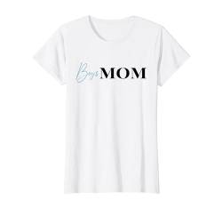 Boys Mom Jungs Mama Jungen Mami Baby-Party T-Shirt von werdende Mütter Geschenk Kollektion