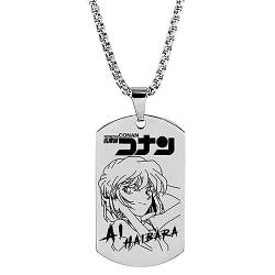 Detektiv Conan Halskette Conan Anhänger Ai Haibara Halskette Ran Mouri Kette Kleine Cartoon Figur Kudou Shinichi Kette Edogawa Conan Kreatives Geschenk von westtrend