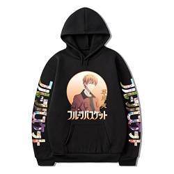 westtrend Anime Fruits Basket Kyo Souma Hoodie Unisex Kawaii Cartoon Hoodie Sohma Kyo Pullover Fruits Basket Kyo Cosplay Hoodie von westtrend