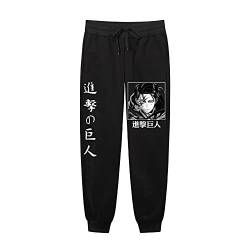 westtrend Attack on Titan Hose Lässige Bequeme Jogginghose Jogginghose Haremshose mit Kordelzug für Herren von westtrend