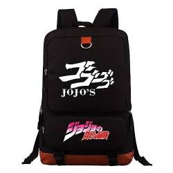 westtrend JoJo's Bizarre Adventure Anime Rucksack JoJo's Student Backpack Trendy Anime Print Backpack Casual Travel Outdoor Daypack von westtrend