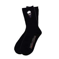 westtrend Jujutsu Kaisen Socken Wadensocken Unisex Socken Anime Cosplay Kostüm Socken Anime Fans Geschenke Herbst Winter Socken von westtrend