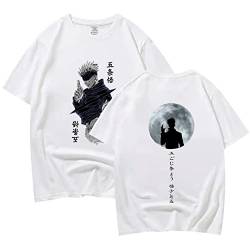 westtrend Jujutsu Kaisen T-Shirts Unisex Satoru Gojo Pullover Gojo T-Shirts Anime Jujutsu Kaisen Gojo Satoru T-Shirts Für Männer Frauen von westtrend
