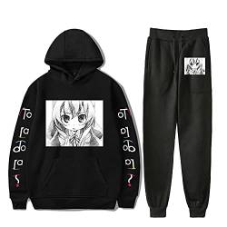 westtrend Männer Frauen Toradora Anime Sportanzüge Sets Jogger Hosen Aisaka Taiga Casual Sweatshirt Hosen Takasu Ryuuji Cosplay Trainingsanzüge S-4XL von westtrend