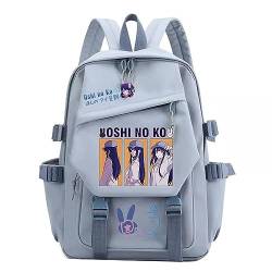 westtrend Oshi No Ko Anime Backpack Ai Hoshino Student Backpack Trendy Anime Print Backpack Casual Travel Outdoor Daypack von westtrend