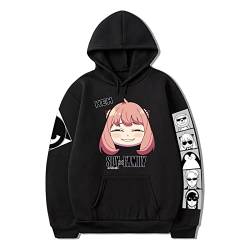 westtrend Spy x Family Hoodie Unisex Anya Forger Pullover Anya Forger Hoodies Anime Spy x Family Hoodie für Männer und Frauen von westtrend