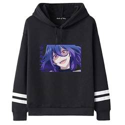 westtrend Vermeil in Gold Hoodie Unisex Anime Print Langarm Pullover Hoodie Alto Goldfield Lose Casual Sweatshirt Tops von westtrend