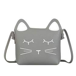 Süße kleine Mädchen Umhängetasche Handtasche, Prinzessin Mini Taschen, Katze Cross Body Messenger Bag von whatUneed