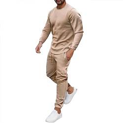 winwintom Herren Jogging Anzug Trainingsanzug - Langarm Anzug 2 Piece Hoodie Sporthose Jogging-Anzug Polo Shirt Jogging Anzug Set Oberteile und Hose Set für Paare von winwintom