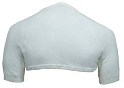 Schulterwärmer mit hohem Nacken aus 70% Angora von wobera (Gr. S, Farbe: naturweiß) von wobera ANGORA