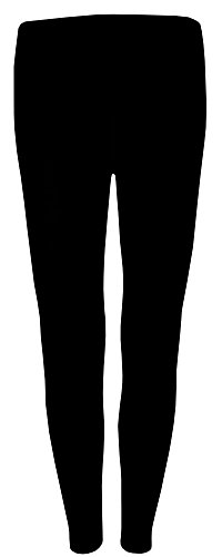 wobera ANGORA Hochflausch-Leggings mit 70% Angora (Gr. 38/40, Farbe: schwarz) von wobera ANGORA