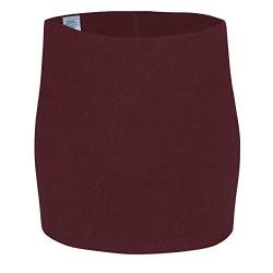 wobera ANGORA Nierenwärmer oder Leibwärmer für Damen und Herren, höhere, kräftige Ausführung (Gr. XL, Farbe: bordeaux) von wobera ANGORA