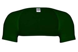 wobera ANGORA Schulterwärmer mit ½ Arm aus 70% Angora (Gr. S, Farbe: jägergrün) von wobera ANGORA