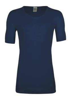 wobera ANGORA leichtes Herren-Unterhemd/T-Shirt mit verstärktem Rücken (Gr. L/7, Farbe: Marine) von wobera ANGORA