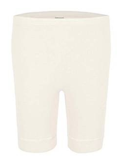 wobera Angora Damen-Unterhose bis Knie mit 50% Angora (Gr. M, Farbe: wollweiß) von wobera ANGORA