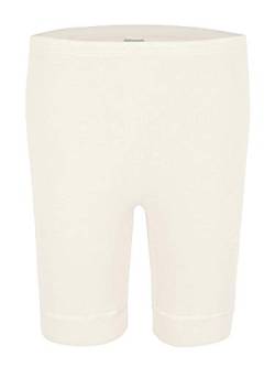 wobera Angora Damen-Unterhose bis Knie mit 50% Angora (Gr. S, Farbe: wollweiß) von wobera ANGORA