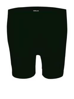 wobera Bermuda oder Schlüpfer mit Bein für Damen aus 70% Schurwolle kbT und 30% Seide (Gr. S, Farbe: schwarz) von wobera ANGORA