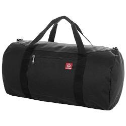 WOLVERINE 22" Center Zip Duffel-High-Density Canvas with Dirt & Water Resistant Coating, 37L Capacity, Black, One Size von wolverine