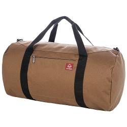 WOLVERINE 22" Center Zip Duffel-High-Density Canvas with Dirt & Water Resistant Coating, 37L Capacity, Chestnut, One Size von wolverine