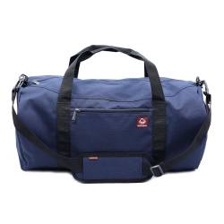 WOLVERINE 22" Center Zip Duffel-High-Density Canvas with Dirt & Water Resistant Coating, 37L Capacity, Navy, One Size von wolverine