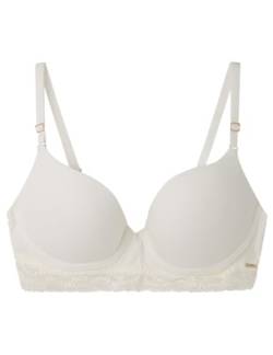 Women'secret Damen Gorgeous Push Up Baumwolle Elfenbein BH, 75B von women'secret