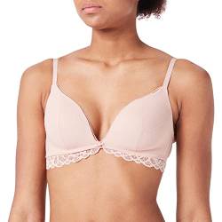 Women'secret Damen Lovely Triangel Spitze Tüll Rosa BH, Rose, 100B von women'secret