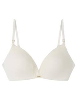 Women'secret Damen Lovely Triangle Füllung Baumwolle Elfenbein BH, 70B von women'secret