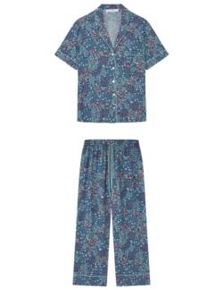 Women'secret Damen Schlafanzug Pyjamaset, Muster Grün, XXL von women'secret