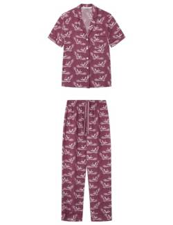 Women'secret Damen Schlafanzug Pyjamaset, Rosa, 38 von women'secret