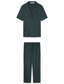 Women'secret Damen Schlafanzug Pyjamaset, grün, 36 von women'secret