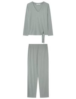 Women'secret Damen Schlafanzug Pyjamaset, grün, XL von women'secret