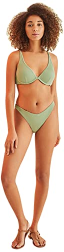 Women'secret Damen Slip Bikini-Unterteile, grün, XL von women'secret