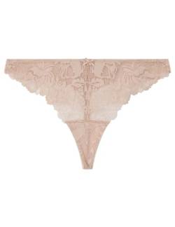 Women'secret Damen Tanga Spitze Mikrofaser Rosa Dessous, 36 von women'secret