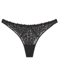 Women'secret Damen Tanga Spring HELANKAS Funktionsunterwäsche, Standard Black, L von women'secret