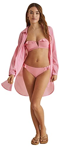 Women'secret Damen Tunika Kleid, Rosa, Large von women'secret