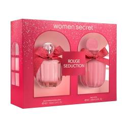 Women'secret Rouge Seduction Geschenkset Damen 2 Artikel Eau de Parfum à 100ml und Bodylotion à 200ml von women'secret