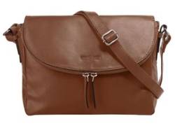 Umhängetasche WOUWOU Gr. B/H/T: 25 cm x 20 cm x 9 cm onesize, braun (cognac) Damen Taschen Handgepäck von wouwou