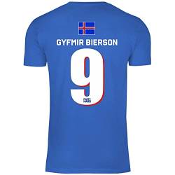 wowshirt Herren T-Shirt Fußball Sauf Trikot Karneval JGA Mallorca Party Crew Bier Gruppen, Größe:XXL, Farbe:9 Gyfmir Bierson Royal Blue von wowshirt